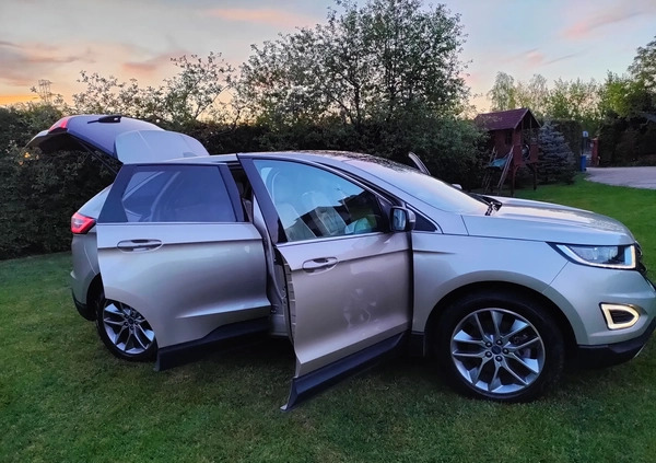Ford EDGE cena 99000 przebieg: 74500, rok produkcji 2017 z Łódź małe 781